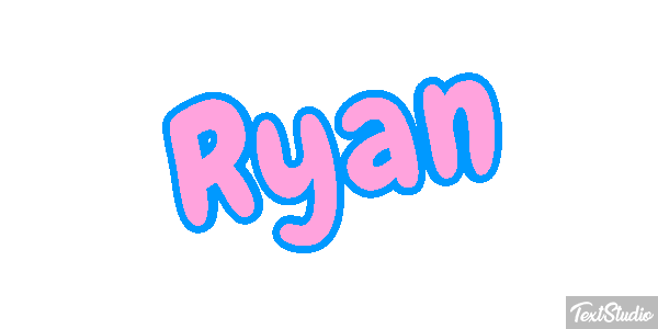 Ryan Текстовый эффект