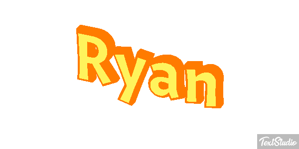 Ryan Текстовый эффект