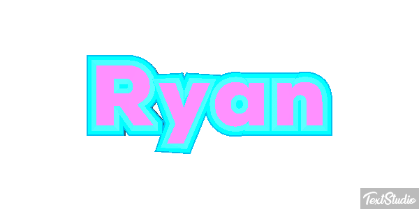 Ryan Текстовый эффект