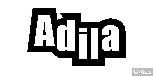 Adila Text effect
