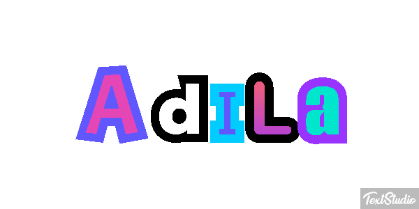 Adila Text effect