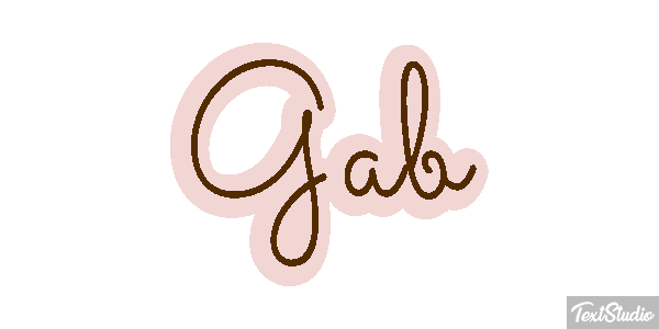 Gab Effetto testo