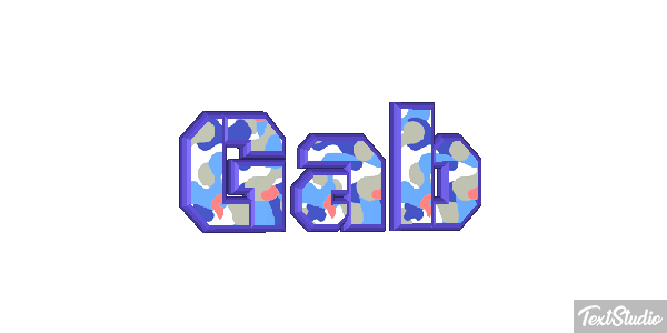 Gab Effetto testo
