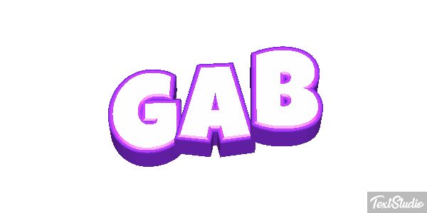 Gab Effetto testo