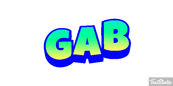 Gab Effetto testo