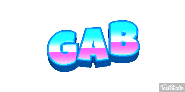Gab Effetto testo