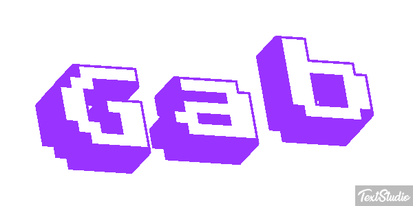 Gab Effetto testo