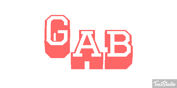 Gab Effetto testo