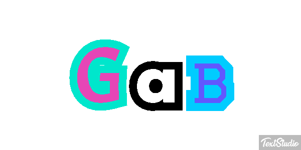 Gab Effetto testo