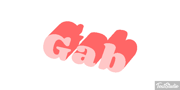 Gab Effetto testo
