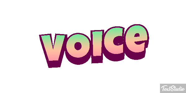 Voice Tekst effect