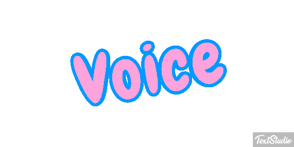 Voice Tekst effect
