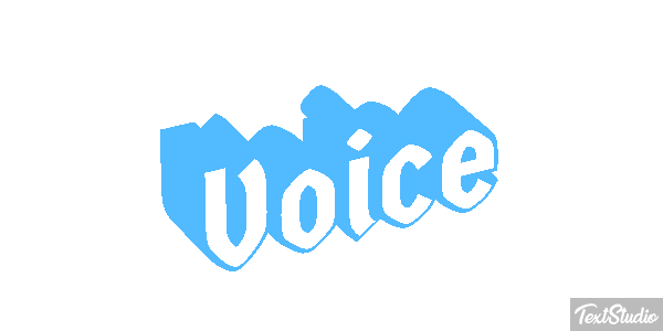 Voice Tekst effect