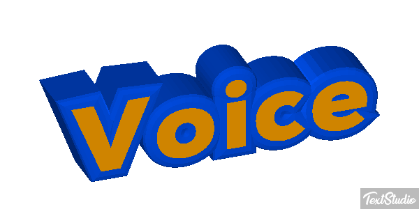 Voice Tekst effect