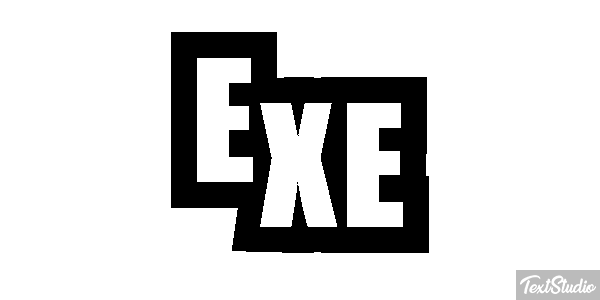 EXE Text effect