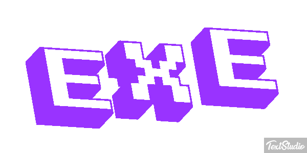 EXE Text effect