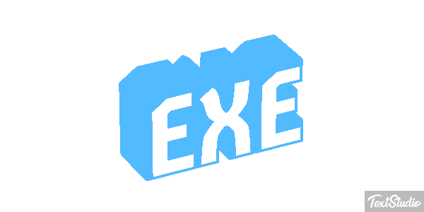 EXE Text effect