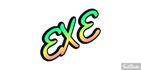 EXE Text effect