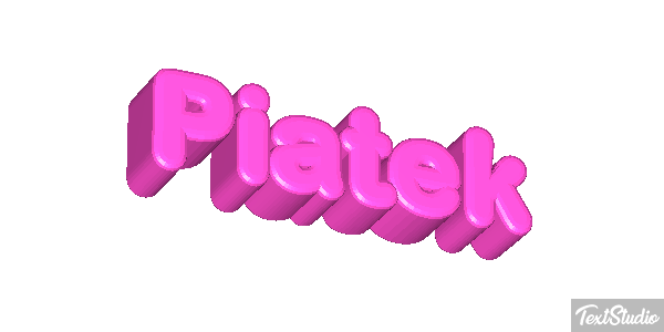 Piątek Efekt tekstowy