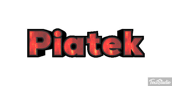 Piątek Efekt tekstowy