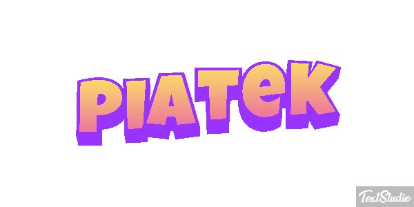 Piątek Efekt tekstowy