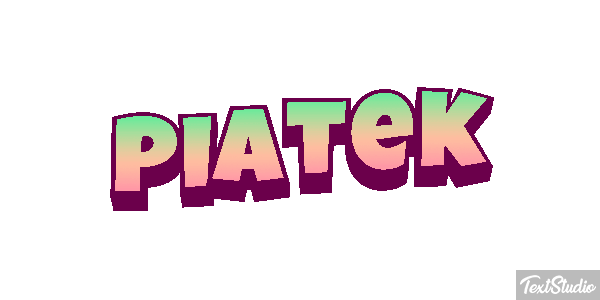 Piątek Efekt tekstowy