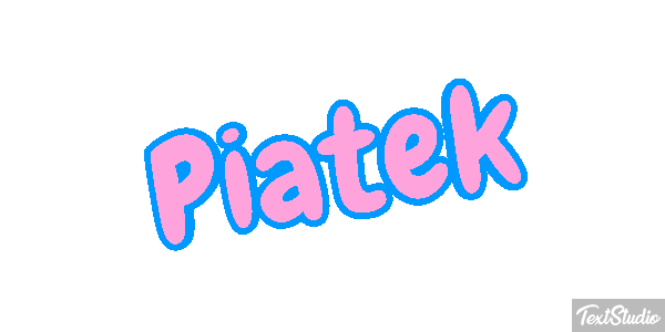 Piątek Efekt tekstowy