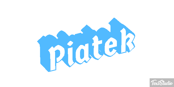 Piątek Efekt tekstowy