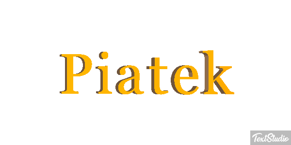 Piątek Efekt tekstowy
