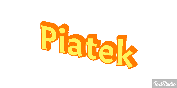 Piątek Efekt tekstowy