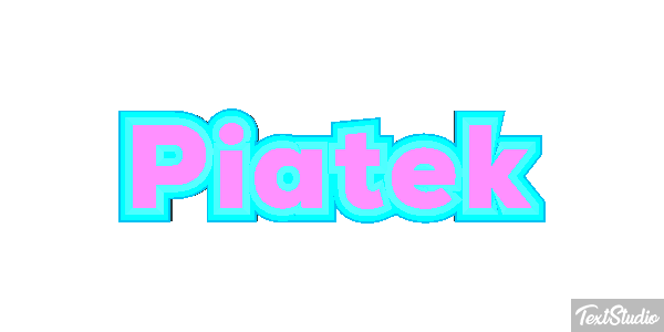 Piątek Efekt tekstowy