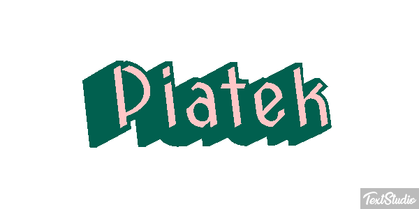Piątek Efekt tekstowy
