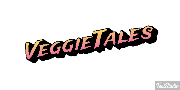 VeggieTales Effetto testo