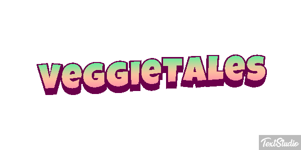 VeggieTales Effetto testo