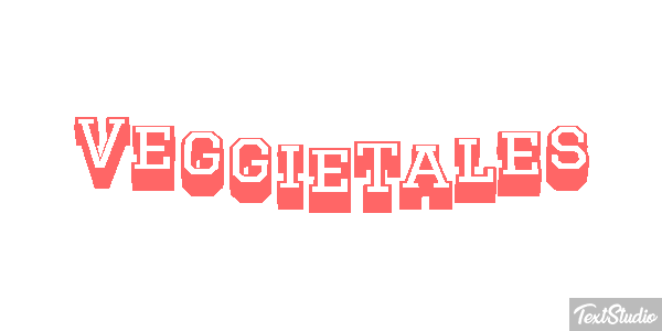 VeggieTales Effetto testo