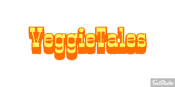 VeggieTales Effetto testo