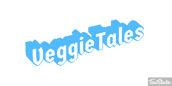 VeggieTales Effetto testo