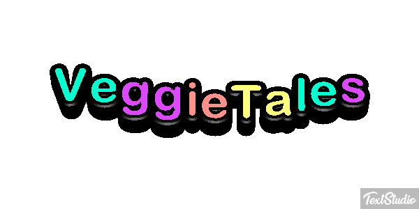 VeggieTales Effetto testo