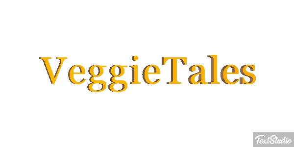 VeggieTales Effetto testo