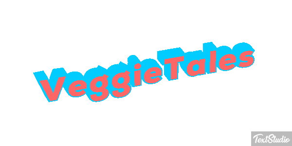 VeggieTales Effetto testo