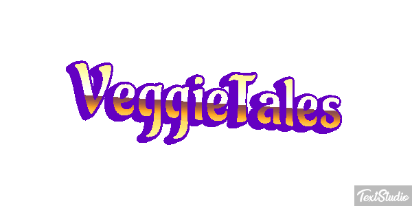 VeggieTales Effetto testo