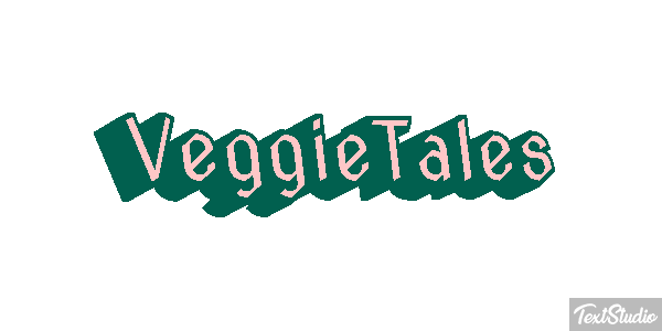 VeggieTales Effetto testo