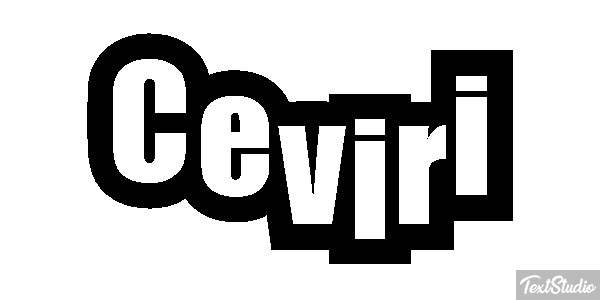 Çeviri Текстовый эффект
