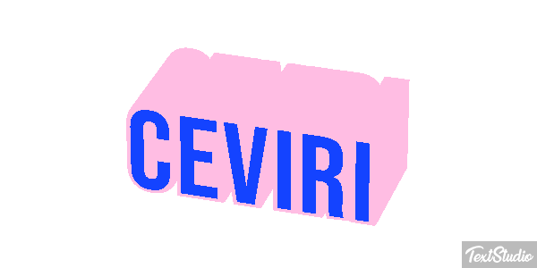 Çeviri Текстовый эффект