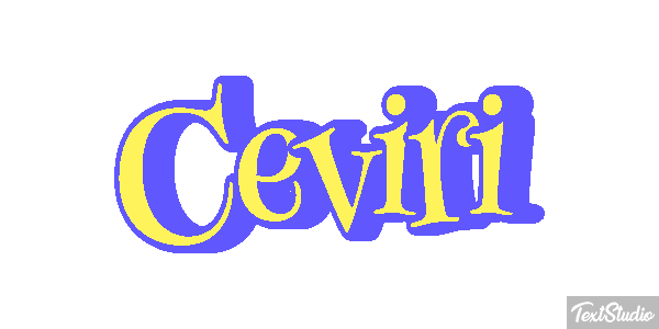 Çeviri Текстовый эффект
