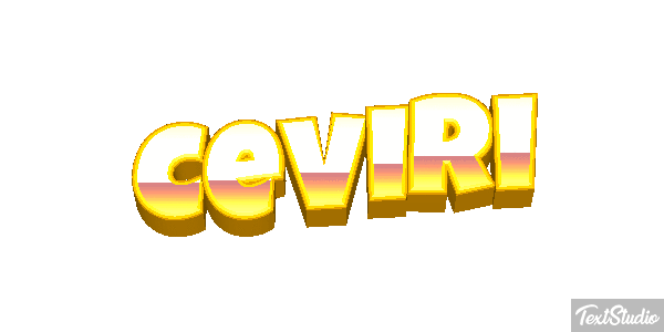 Çeviri Текстовый эффект