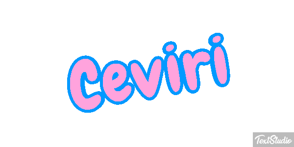 Çeviri Текстовый эффект