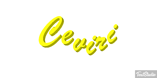 Çeviri Текстовый эффект