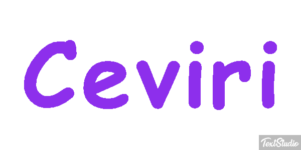 Çeviri Текстовый эффект