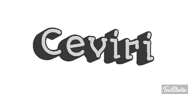 Çeviri Текстовый эффект